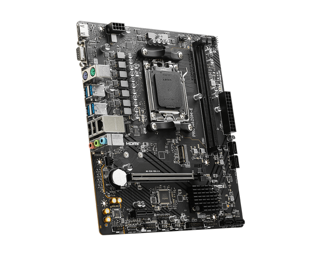 Motherboard MSI A620M-E , Micro ATX , DDR5 , Socket AM5 , 911-7E28-014 - Albagame