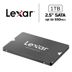 SSD 2.5" 1TB Lexar Ns100 2.5" SATA III , read/write 550/500 MB/s , LNS100-1TRB - Albagame