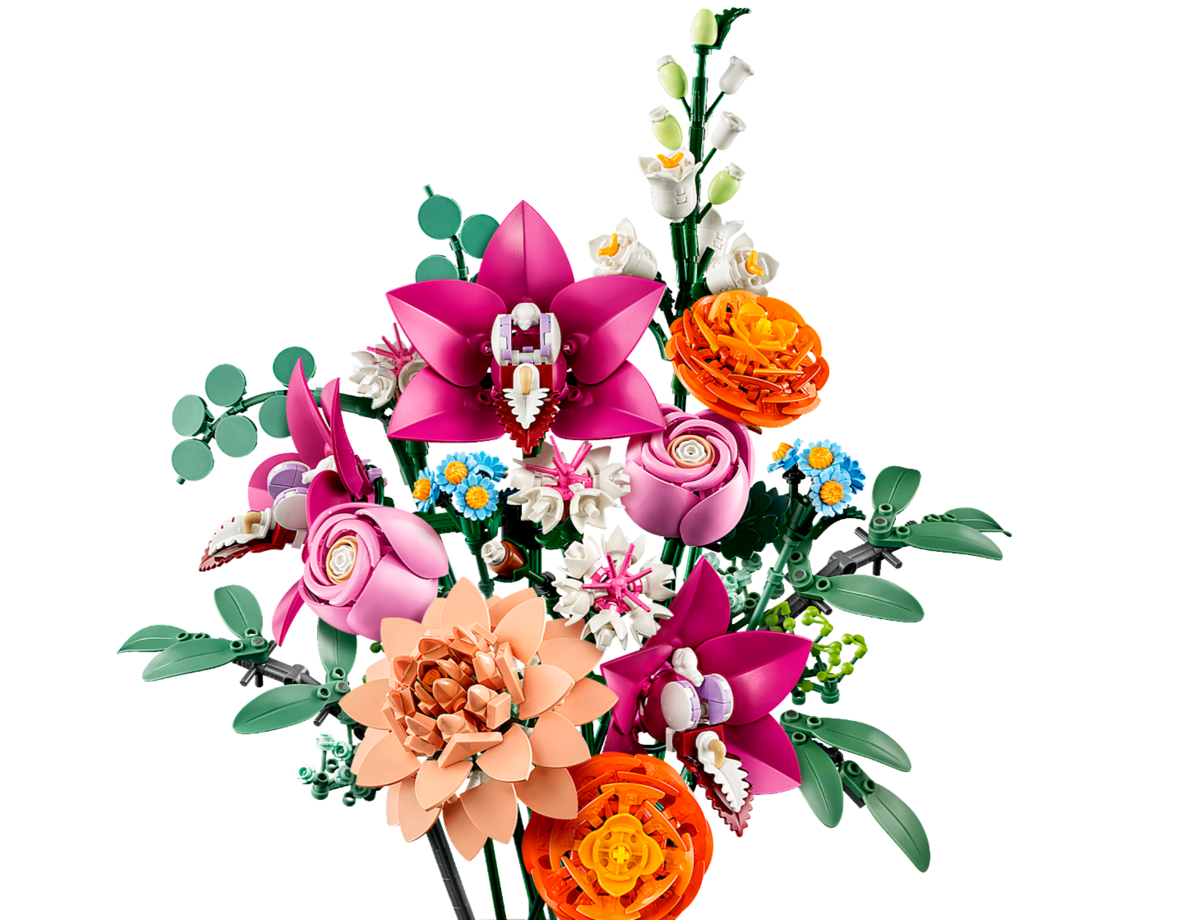 Lego Icons Pretty Pink Flower Bouquet 10342 - Albagame
