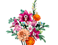 Lego Icons Pretty Pink Flower Bouquet 10342 - Albagame