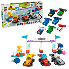 Lego Duplo F1 Team Race Cars & Drivers 10445 - Albagame