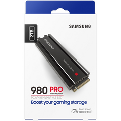 SSD 2TB Samsung 980 PRO M.2 NVMe PCIe Gen4 , with Heatsink - Albagame