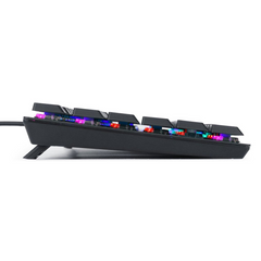 Keyboard Redragon Aps TKL K607 RGB , Mechanical , Blue Switches and Low-profile , Black , K607-RGB - Albagame