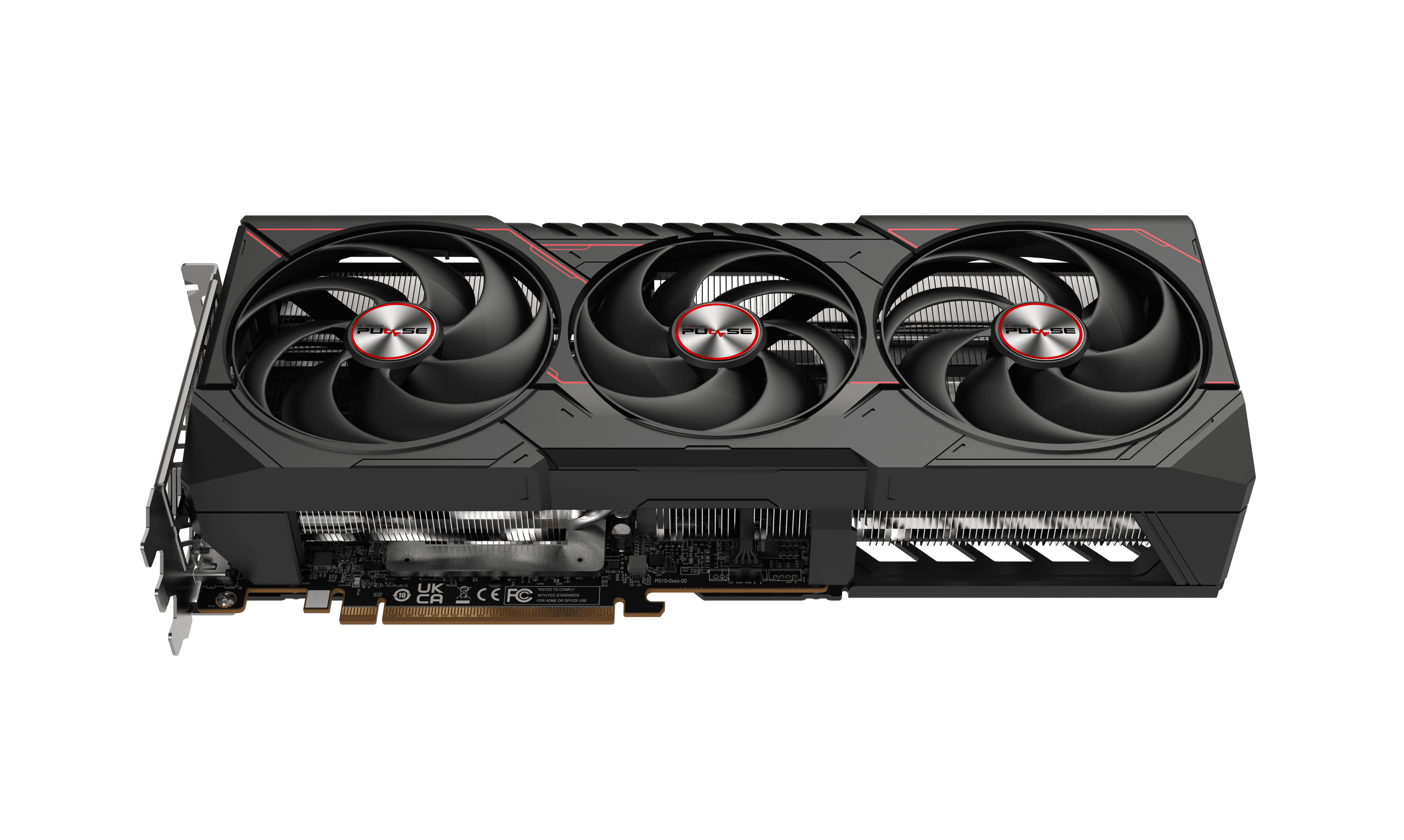 GPU Sapphire PULSE Radeon RX 9070 XT 16GB GDDR6 , 3x Fan , PC: 2x 8-pin , Black , 11348-03-20G