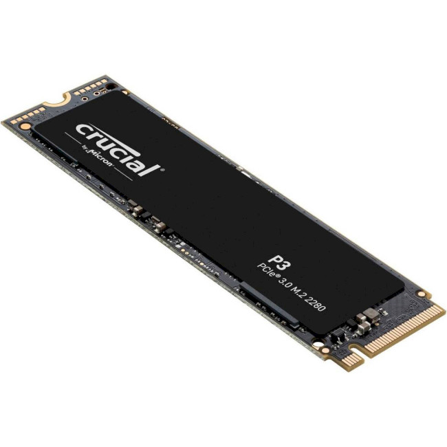 SSD 500GB Crucial P3 M.2 NVMe PCIe Gen4 x4 , read/write: 3500/1900 , Bulk , CT500P3SSD8T