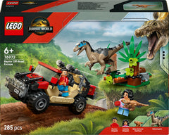 Lego Jurassic World Raptor Off-Road Escape 76972 - Albagame