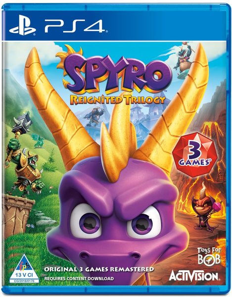PS4 Spyro Reignited Triology A