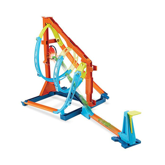 Set Hot Wheels Track Builder Unlimited Corkscrew Twist - Albagame