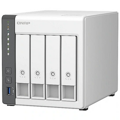 NAS 4 Bay  QNAP TS-433 , Server with 4 Bays , ARM Cortex A55 up to 2.00GHz , 4GB RAM , TS-433-4G - Albagame