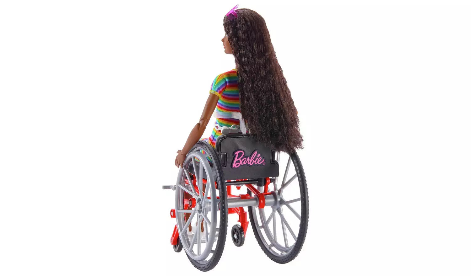 Doll Barbie Brunette Wheelchair - Albagame