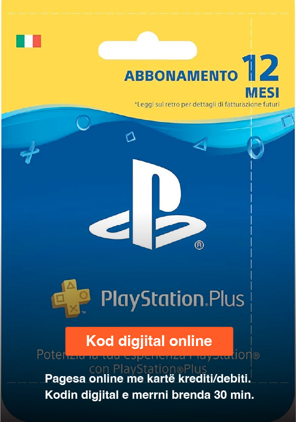 DG Physically PlayStation Plus 12 Months Account IT - Albagame