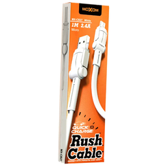 Moxom white Data Cable MX-CB27 ios - Albagame