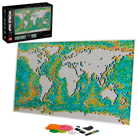Lego Art World Map 31203 - Albagame