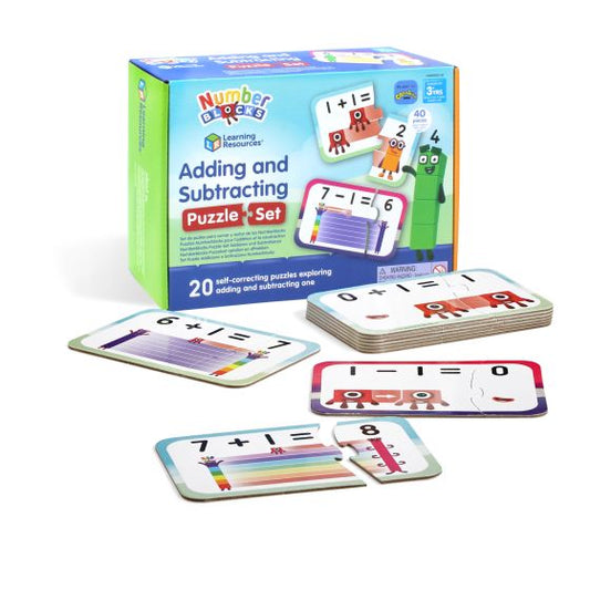Numberblocks Adding and Subracting Puzzle Set - Albagame