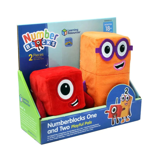 Numberblocks One And Two Playful Pals Plush - Albagame