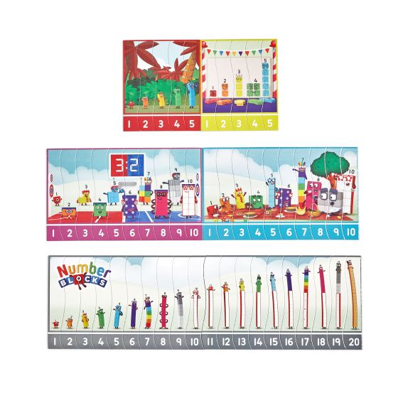 Numberblocks Sequencing Puzzle - Albagame