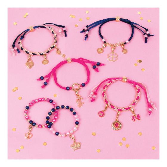  Make It Real Mini Juicy Couture Pink & Precious Bracelets :  Toys & Games