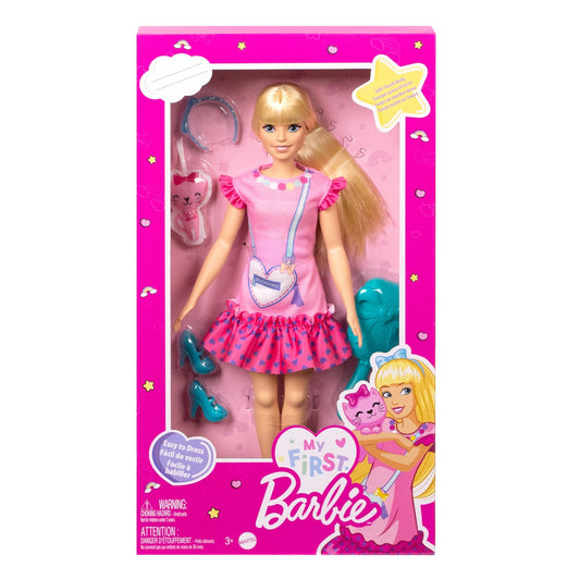 Doll My First Barbie Blonde Hair Malibu - Albagame