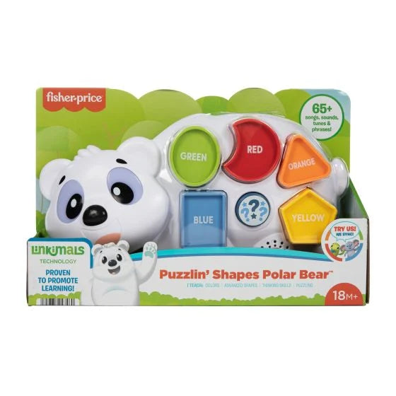 Fisher Price Puzzlin' Shapes Polar Bear - Albagame