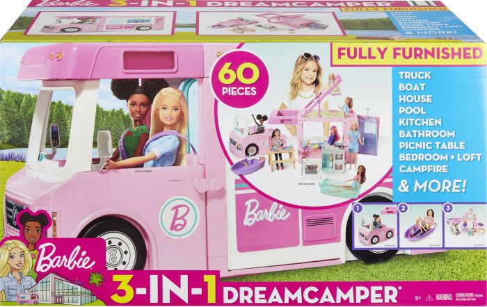 Set Barbie 3-in-1 Camper - Albagame