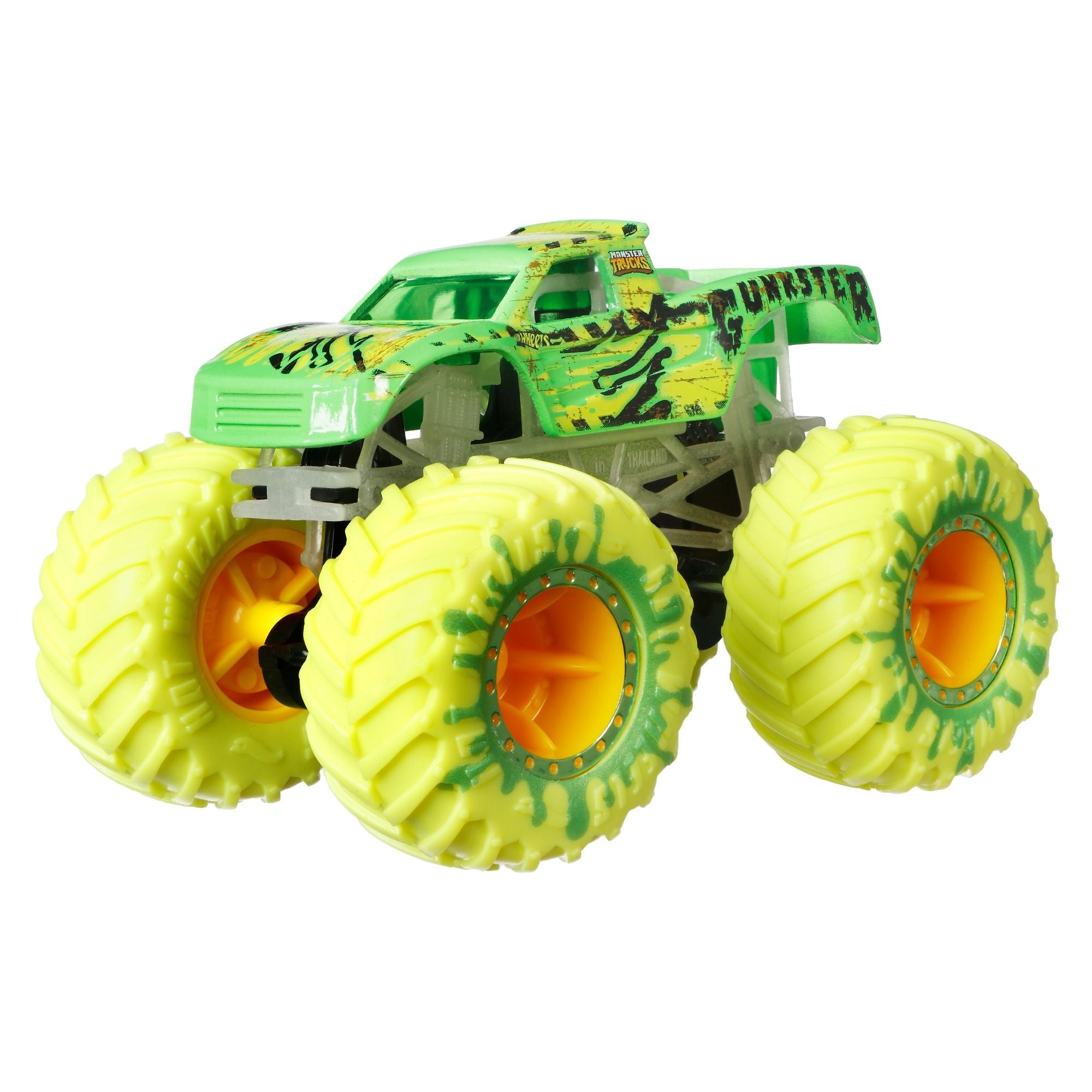 Set Hot Wheels Monster Trucks Glow In The Dark - Albagame