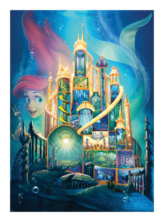 Puzzle Ravensburger Disney Princess Castle Collection Ariel Castle 1000Pcs - Albagame