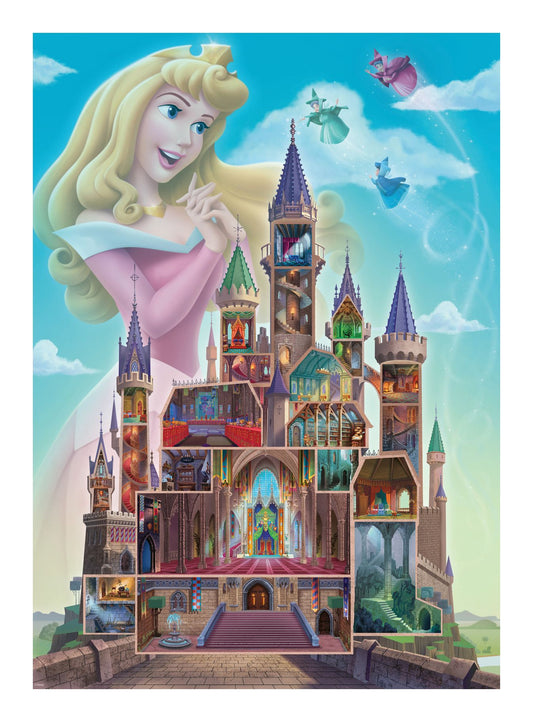 Puzzle Ravensburger Disney Princess Castle Collection Aurora Castle 1000 - Albagame