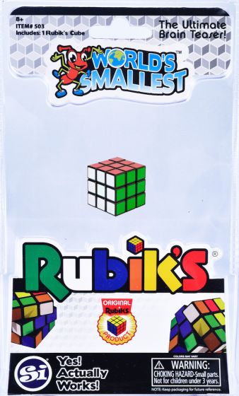 World's Smallest Rubiks Cube - Albagame