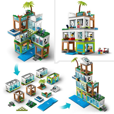 Lego City Apartment Building 60365 - Albagame