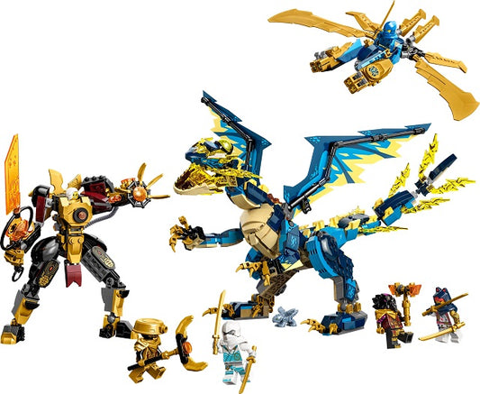Lego Ninjago Elemental Dragon VS Empress Mech 71796 - Albagame