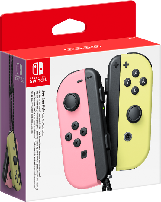 Controller Nintendo Switch Joy-Con Pair Pink Yellow - Albagame