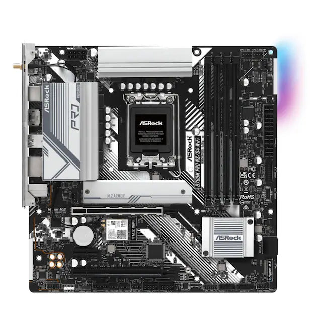 Motherboard AsRock A620M Pro RS , DDR5 , MicroATX , Socket AM5 , 90-MXBLN0-A0UAYZ - Albagame