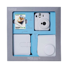 Bundle Camera Instax Mini 12 Clay White - Albagame