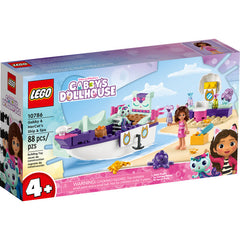 Lego Gabby Dollhouse Gabby And Mercats Ship Spa 10786 - Albagame