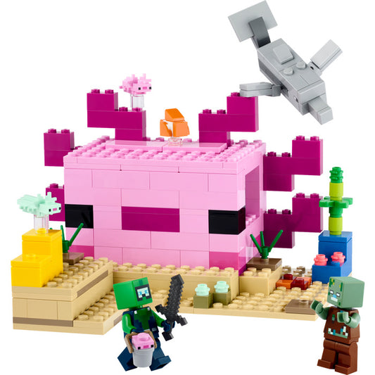 Lego Minecraft Axoloti House 21247 - Albagame