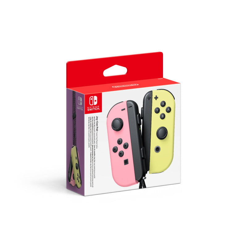Controller Nintendo Switch Joy-Con Pair Pastel Pink/Pastel Yellow - Albagame
