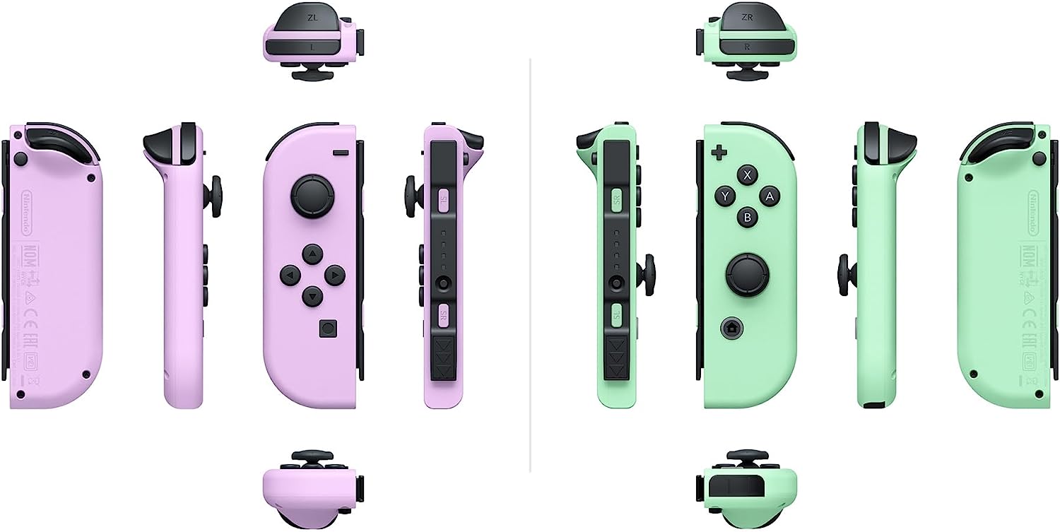 Controller Nintendo Switch Joy-Con Pair Pastel Purple/Pastel Green - Albagame