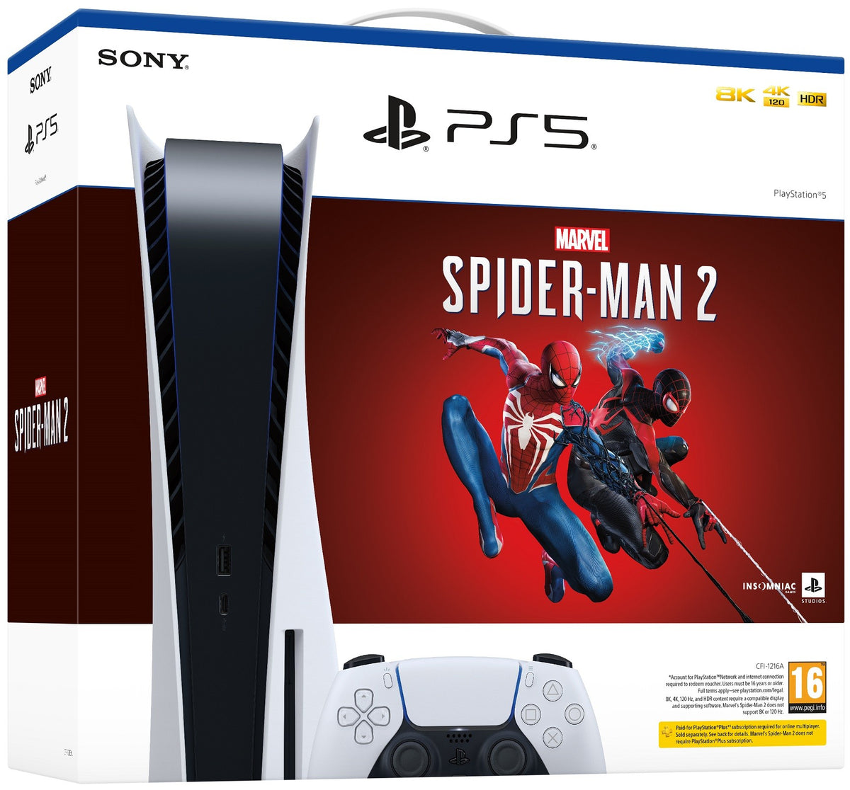 Console Playstation 5 Spider-Man 2 Standart Edition - Albagame