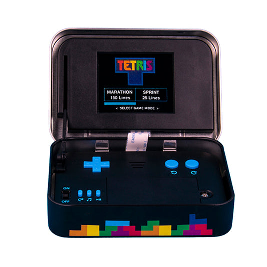 Console Tetris Arcade Game In A Tin