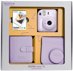 Camera Instax Mini 12 Lilac Purple Bundle Box - Albagame