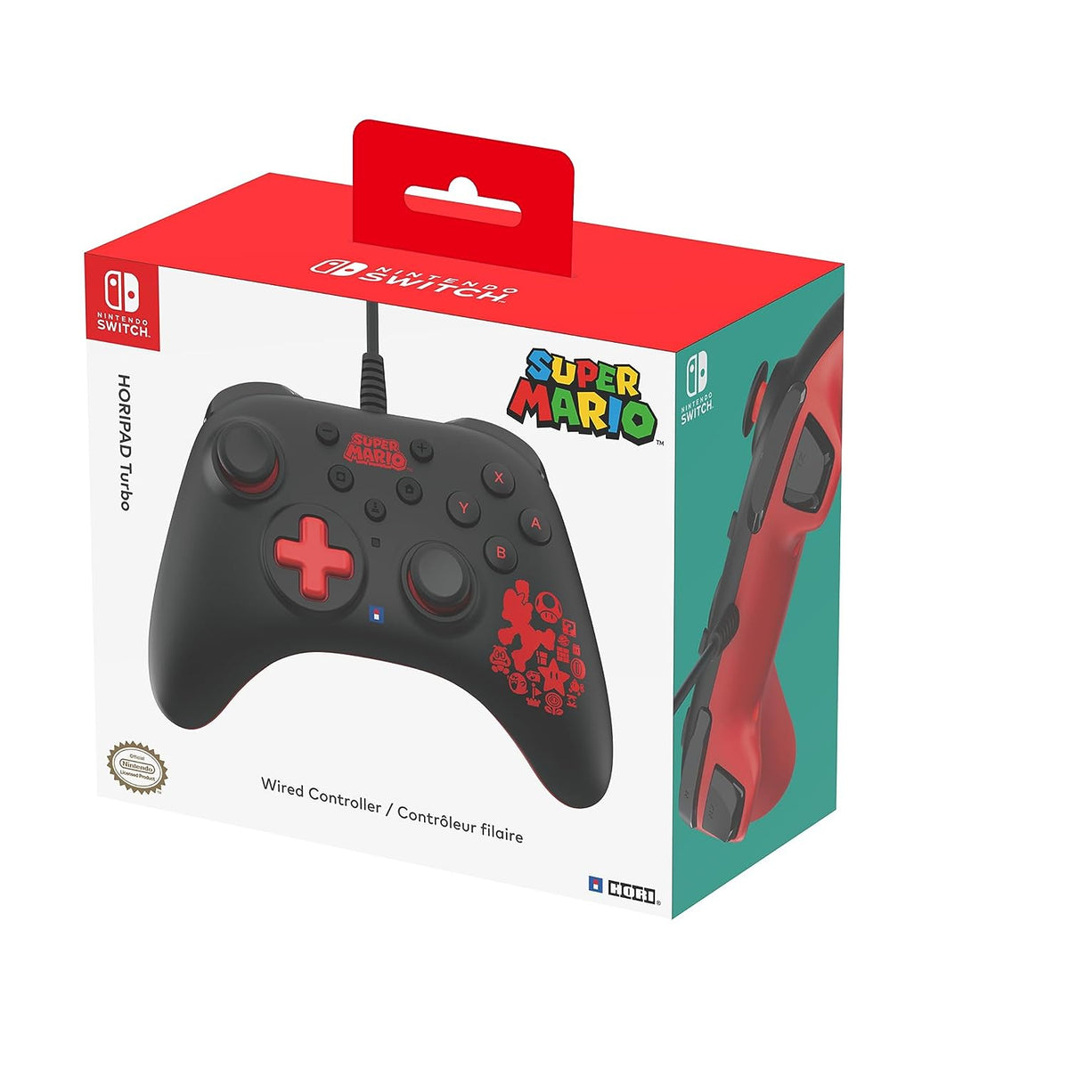 Controller Nintendo Switch Hori Horipad Turbo Super Mario - Albagame