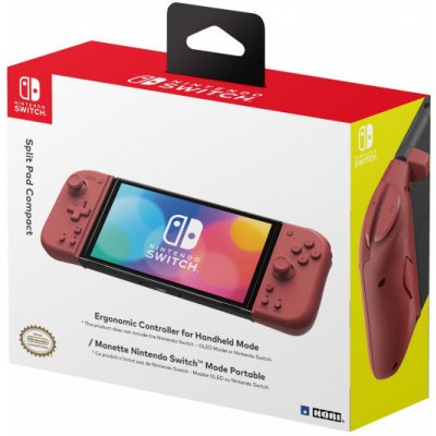 Split Pad Pro Compact Nintendo Switch Hori Apricot Red