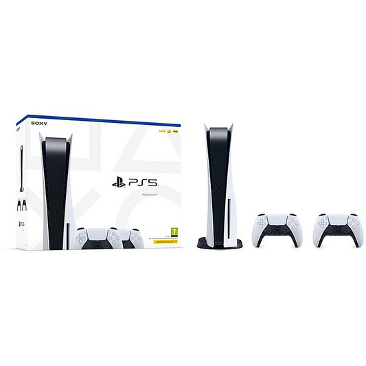 Console PlayStation 5 Standart Edition + Controllers Dualsense White - Albagame