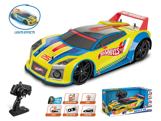 Vehicle Hot Wheels Quick N'Sik 4 Wheel Drive 1:10 - Albagame