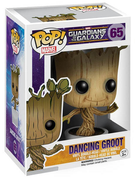 Figure Funko Pop! Marvel 65: GOTG Dancing Groot - Albagame