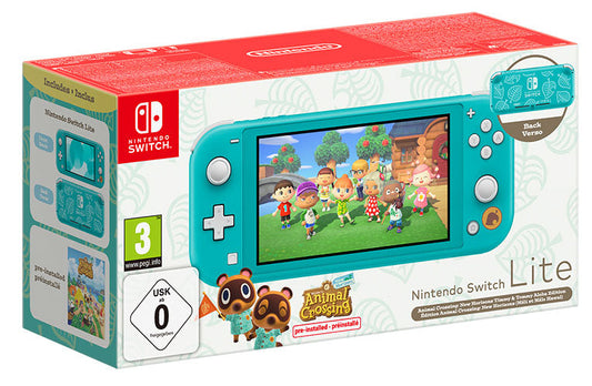Console Nintendo Switch Lite Aloha Tommy & Animal Crossing New Ho - Albagame