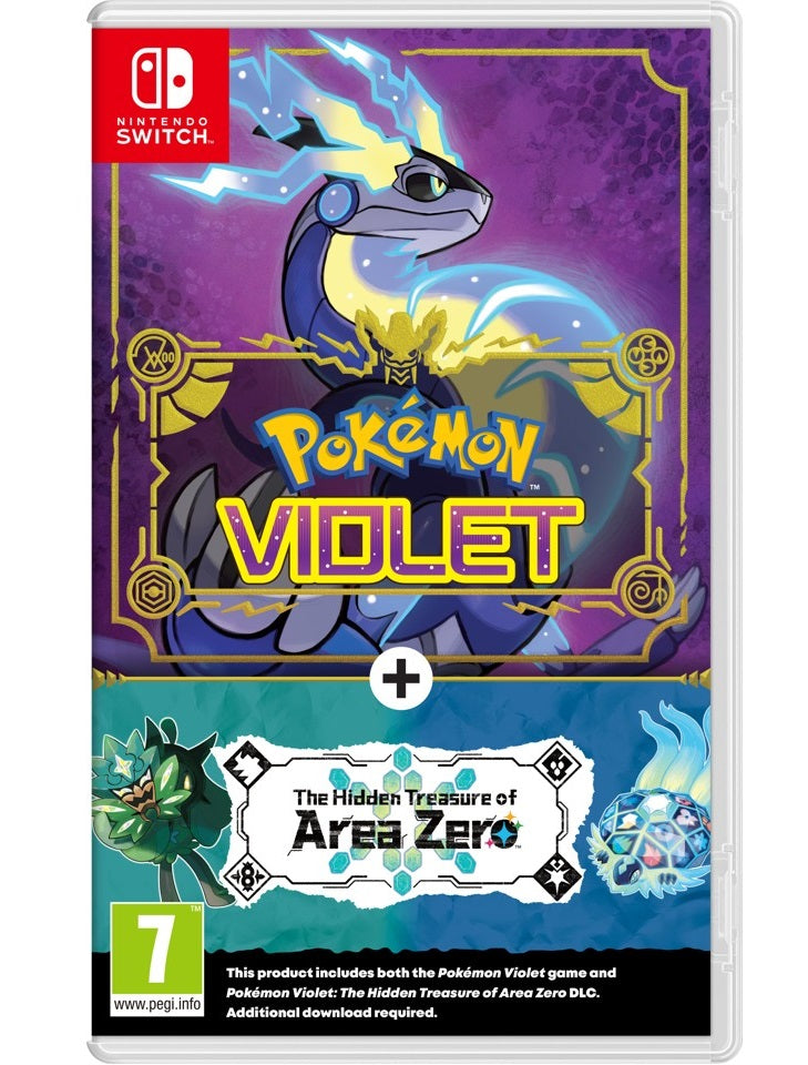 Switch Pokémon Violet + The Hidden Treasure of Area Zero - Albagame