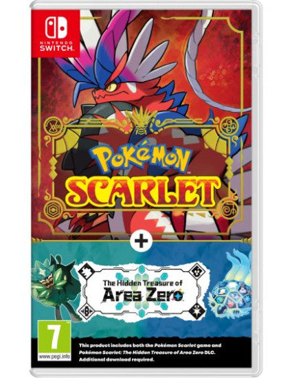 Switch Pokémon Scarlet + Hidden Treasure of Area Zero - Albagame