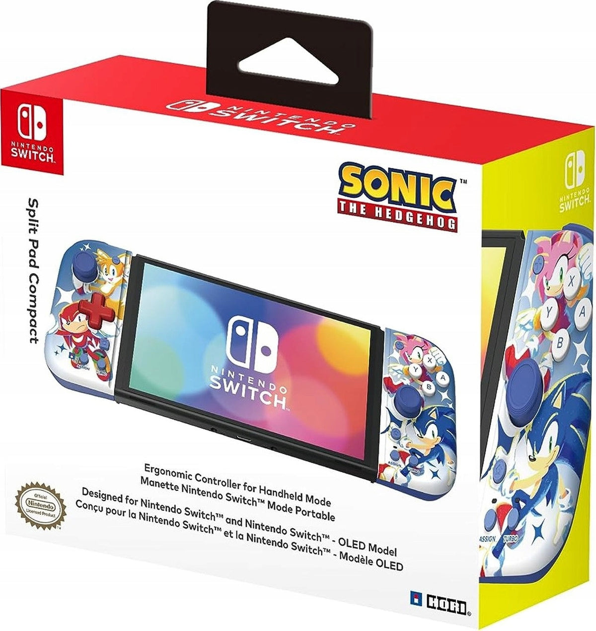 Split Pad Pro Compact Nintendo Switch Hori Sonic The Hedgehog - Albagame