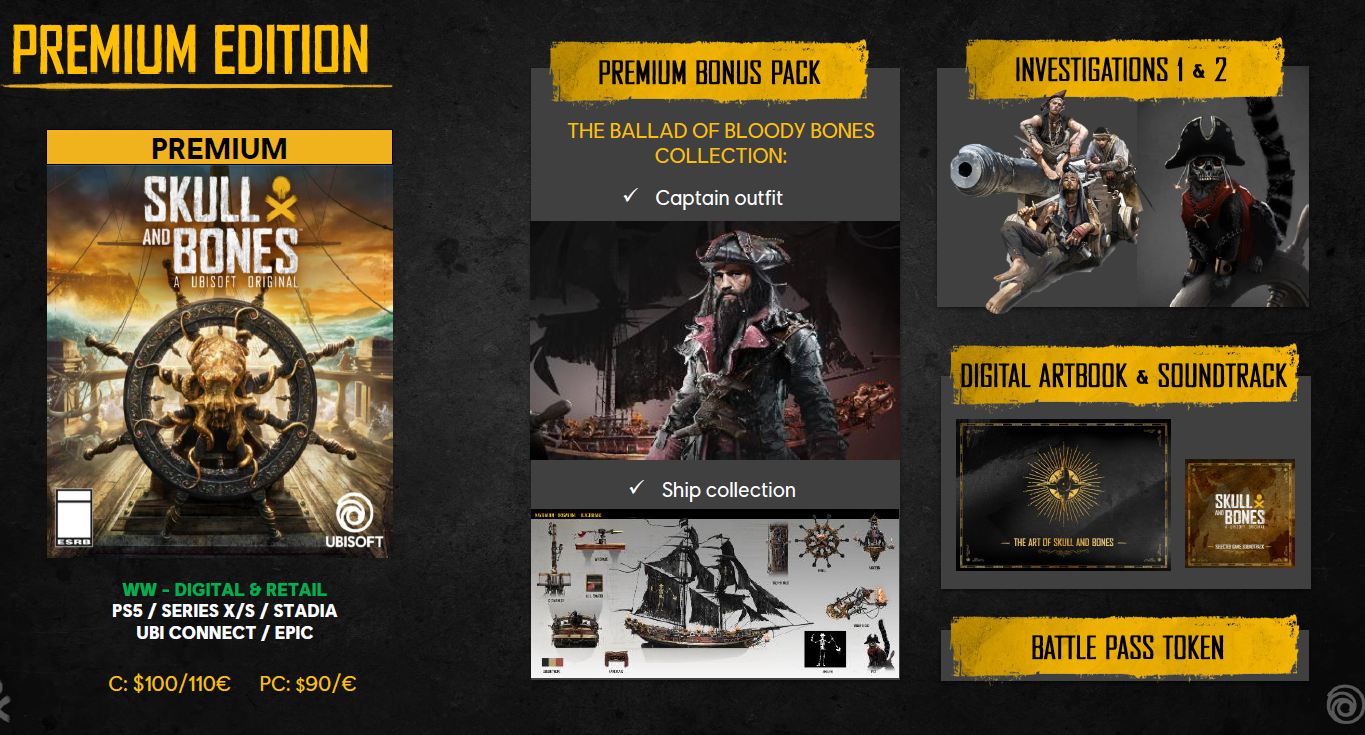 Xbox Series X Skull And Bones Premium Edition - Albagame